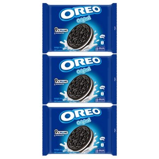 OREO 奧利奧 原味夾心餅乾 248.4g (9x27.6g) 方便保存 控制份量, 3袋