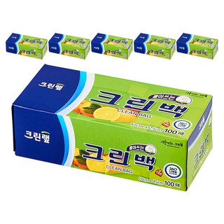 CLEANWRAP 塑膠袋, 迷你(XS), 100入, 6個