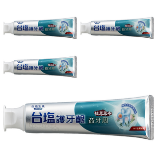 TAIYEN 台塩生技 護牙齦益牙周牙膏 植萃草本, 140g, 4條