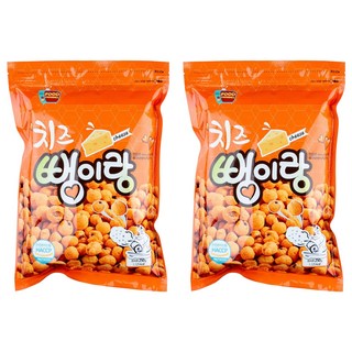 Woori Food 起司風味玉米球, 2包, 250g