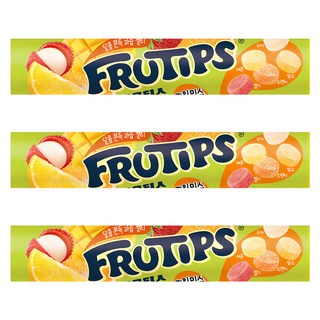 FRUTIPS 黑嘉麗 水果軟糖 原味, 140g, 3條