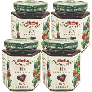 d'arbo 徳寶 奧地利天然果肉果醬 70%森林莓果, 200g, 4罐