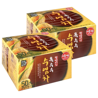 NOKCHAWON 綠茶園 玉米鬚茶 50包, 韓國人的飯後常備飲品，去油解膩，利尿排毒, 1.5g, 2盒