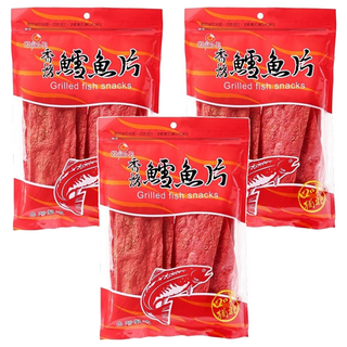 Chiao-E 巧益 香烤鱈魚片, 180g, 3包