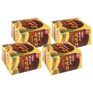 NOKCHAWON 綠茶園 玉米鬚茶 50包, 韓國人的飯後常備飲品，去油解膩，利尿排毒, 1.5g, 4盒