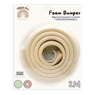 TRENi Mini 安全防撞條, 白色, 1捲