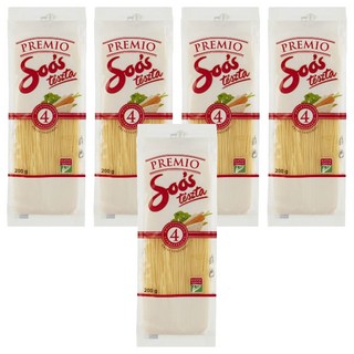 Soós Tészta 雞蛋天使髮絲麵, 200g, 5包