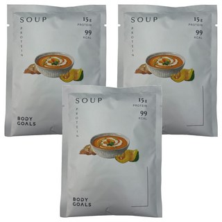 Body Goals 輕食餐 田園南瓜 高纖 高蛋白 低卡 營養代餐, 29g, 3包