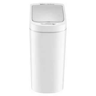 NINESTARS 納仕達 自動開蓋防水智能垃圾桶, 極地白