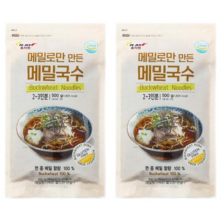 HJWF 蕎麥麵, 500g, 2包