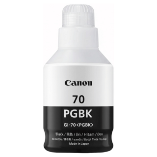 Canon 佳能 PIXMA 噴墨專用墨水匣 GI-70 PGBK 黑色 台灣地區專用, 1個