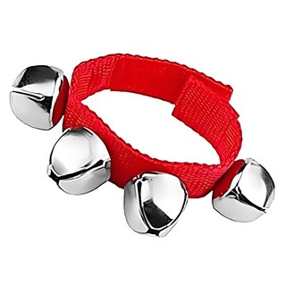 打擊樂器 Running man 腳鈴/手鈴/腕鈴, 紅色, 1個