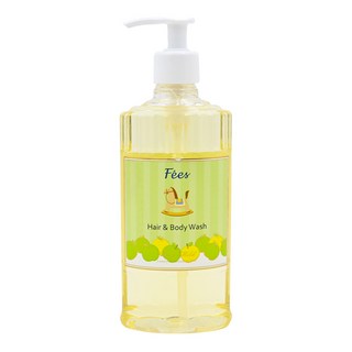 Fees BEBE 嬰兒柔護洗髮沐浴精 蘋果香, 300ml, 1瓶