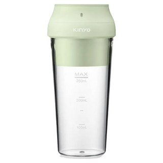 Kinyo USB隨行杯果汁機 JRU-6690 綠色 280ml