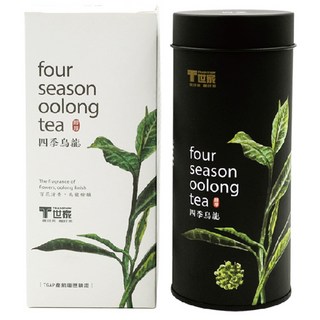T世家 台灣產銷履歷 四季烏龍茶, 清雅花香, 回甘不苦澀, 節慶送禮/親友聚會適用, 150g, 1罐
