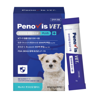 페노비스 강아지 프리미엄 유산균, 피부/피모+장건강, 1개, 30회분