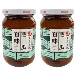 義興嘉釀 真味蔭瓜 無添加防腐劑、色素、糖精, 360g, 2罐