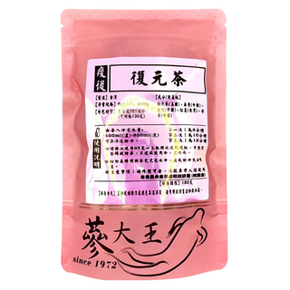 蔘大王 疫後復元茶包, 10包, 6g, 1袋