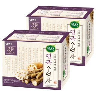 Sunjak 純作 蓮藕牛蒡茶包, 0.8g, 40包, 2盒