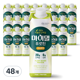마이밀 정품 퓨로틴 고소한맛, 250ml, 48개