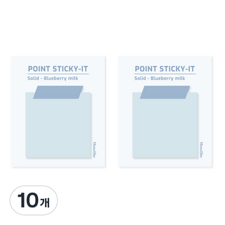 모노라이크 포인트 스티키 VER.2, Solid Blueberry milk, 1개입, 10개