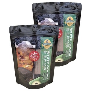 珍田生機 冬瓜露, 小農栽種 無添加 濃郁冬瓜香氣 消暑解渴, 200g, 2包