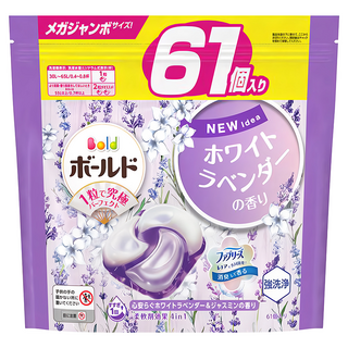 Bold 日本原裝進口 4D洗衣膠囊補充包 薰衣草茉莉, 61顆, 1袋