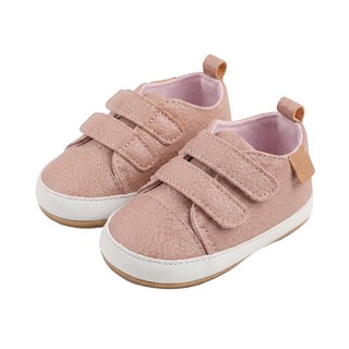 魔鬼氈嬰兒鞋,玫瑰粉, 13