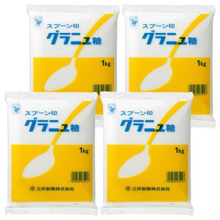 三井 精緻細砂糖 1kg x 4包 - 日本原裝進口，烘焙、烹調最佳選擇