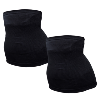 Amiss 機能感 石墨烯涼感護腰套 黑色 均碼 機能支撐 涼感透氣 舒適塑形, 2件