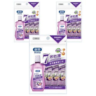 Shallop 刷樂 全效隨身漱口水 10條, 120ml, 3袋