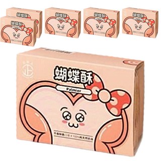 正經人 蝴蝶酥, 160g, 6盒