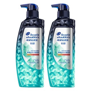 head&shoulders 海倫仙度絲 瞬效止癢 科研去屑洗髮乳，針對嚴重頭皮屑, 300g, 2瓶