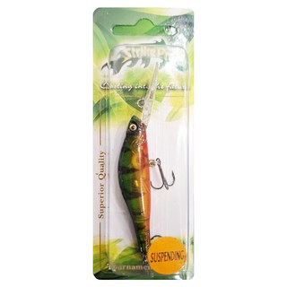 Strike Pro 彎背米諾深潛型路亞硬餌 A102G 6cm 泳姿逼真 適用各種水深, 4.7g, 1個