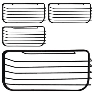 妃妃嚴選 太空鋁衛生紙架 不生鏽 承重強, 亮黑色, 4個