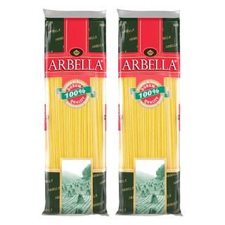 ARBELLA 阿貝拉 寬麵 僅使用杜蘭小麥粉和水製成 無鹽無添加, 500g, 2包