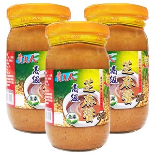 貴夫人 高級芝麻醬 230g 適用於大餅、饅頭、涼麵、土司, 3罐