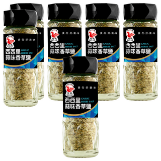 飛馬 西西里蒜味香草鹽, 45g, 6瓶