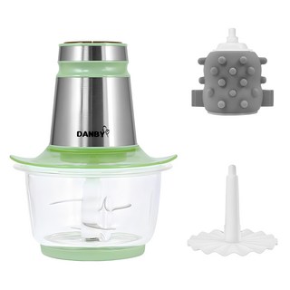 DANBY 丹比 四枚刃多功能食物切碎器, 1.2L大容量, 250W大功率, 配剝蒜器, 打蛋清盤, DB-2063FC