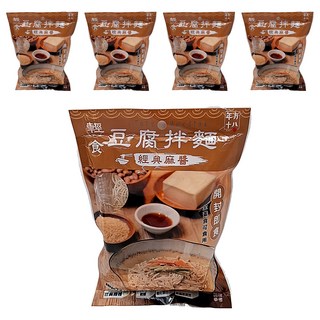 年方十八 輕食豆腐拌麵 經典麻醬 186g, 5包