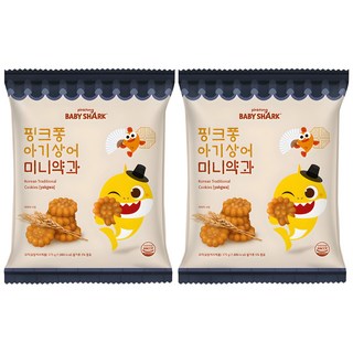 pinkfong 碰碰狐 鯊魚寶寶迷你藥果, 2個, 375g