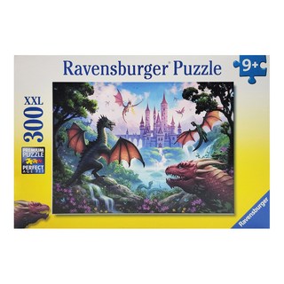 Ravensburger 維寶 拼圖 RV13356 巨龍之怒 9歲以上, 300片, 1盒
