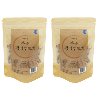 산해랑 볶은 핑거루트차, 1개입, 2개