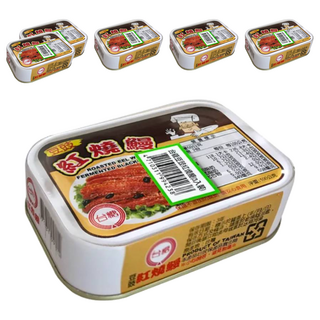 台糖 豆豉紅燒鰻魚, 100g, 6罐