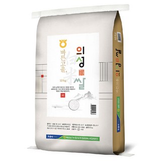 의성군농협 2025년산 햅쌀 의성진 바른고을 쌀, 상등급, 10kg, 1개