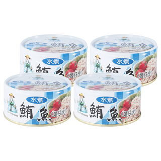 同榮 水煮鮪魚, 180g, 4罐