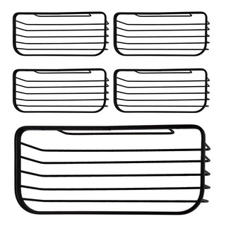 妃妃嚴選 太空鋁衛生紙架 不生鏽 承重強, 亮黑色, 5個