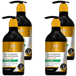 台塑生醫 Dr's Formula 髮根強化洗髮精 清爽感, 580g, 4瓶