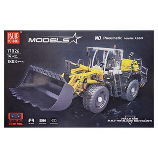 MOULD KING 宇星模王 推土機 電動版 氣動轉載機L550 1803+片, 41.5 x 29.5 X 9cm, 1盒