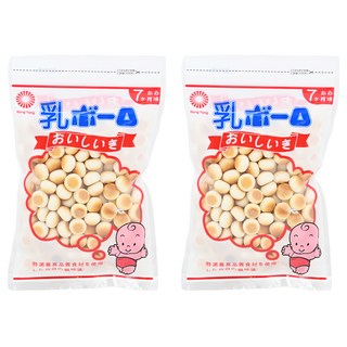 旺揚 乳兒蛋酥 7個月以上寶寶適用, 牛奶, 90g, 2包